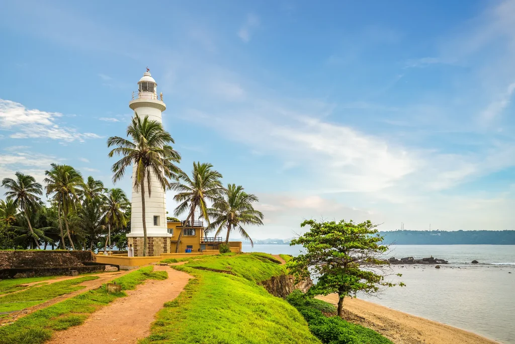 galle fort lighthouse sri lanka