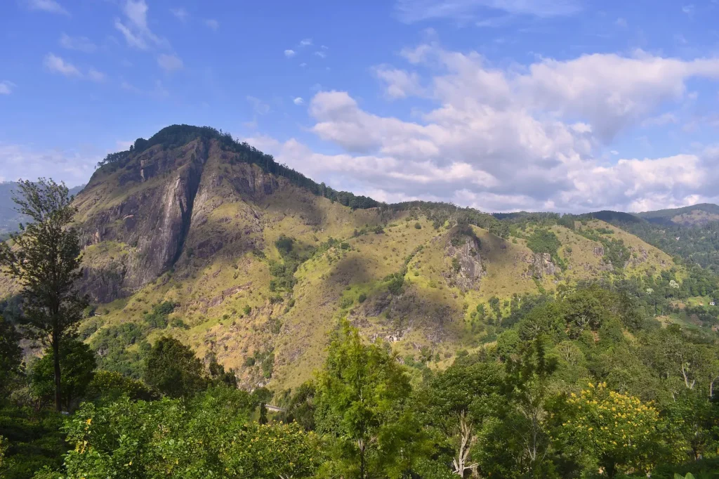 view of ella rock sri lanka