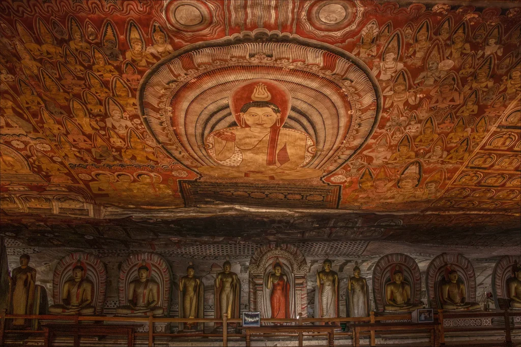 dambulla cave temple murals sri lanka